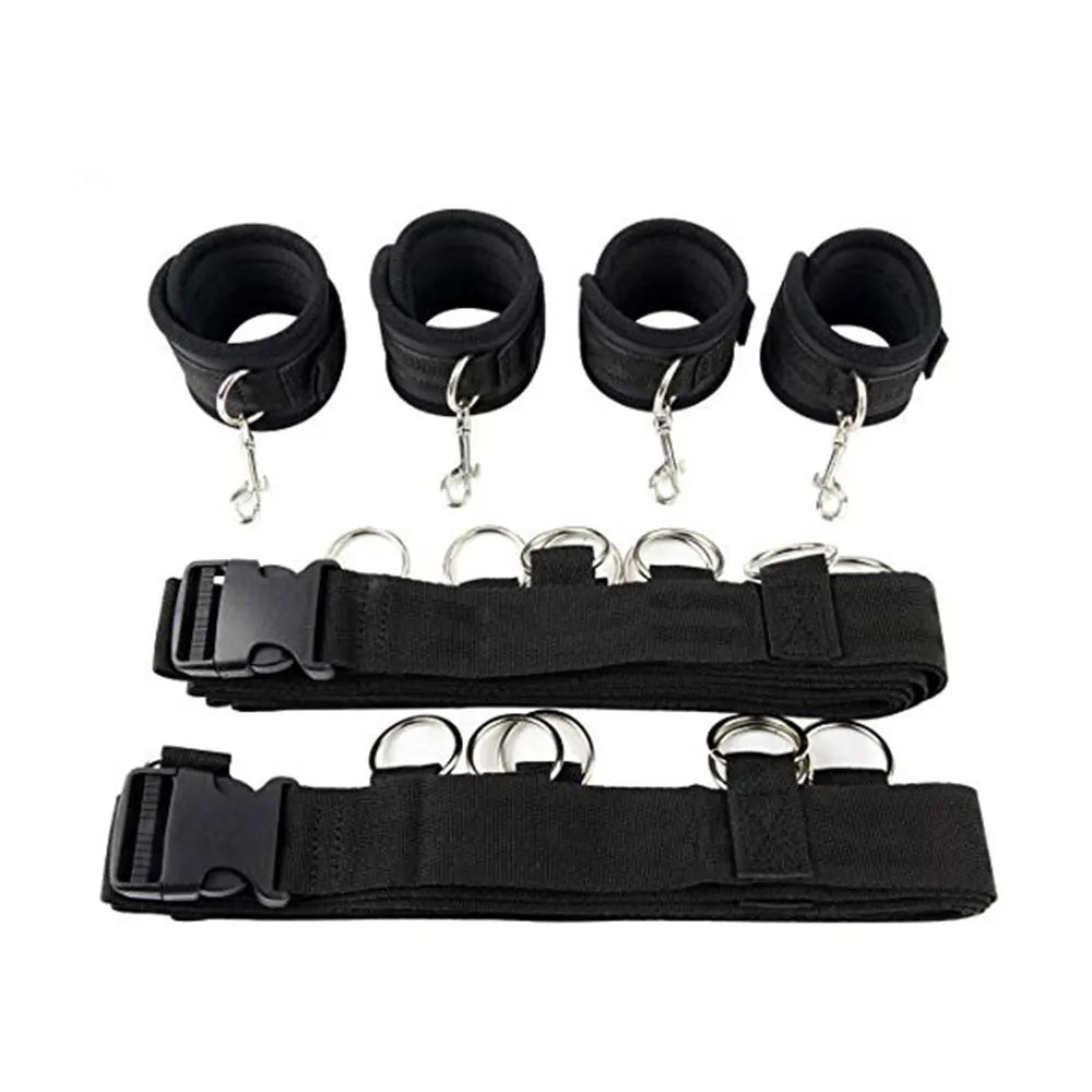 Sangles de bondage ajustables Fixation discrète pour lit