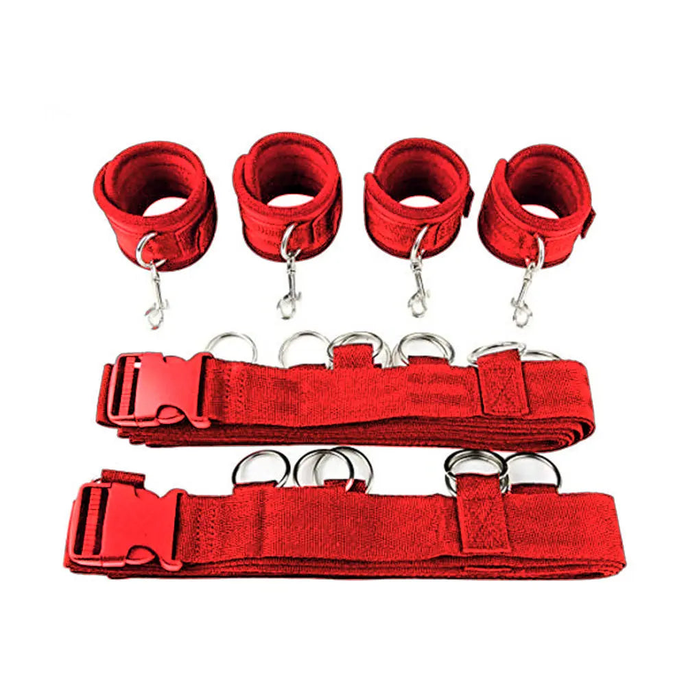 Sangles de bondage ajustables Fixation discrète pour lit