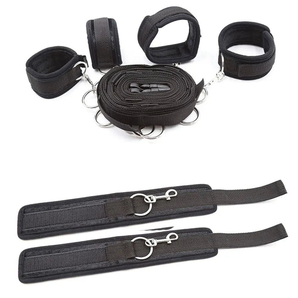 Sangles de bondage ajustables Fixation discrète pour lit
