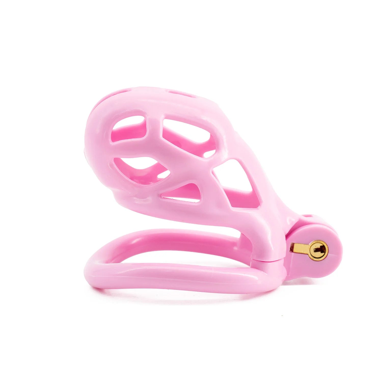 Cage de chasteté  “ colored Cobra” – 3 tailles 6 couleurs disponibles vendu avec cadenas et 4 anneaux ajustables