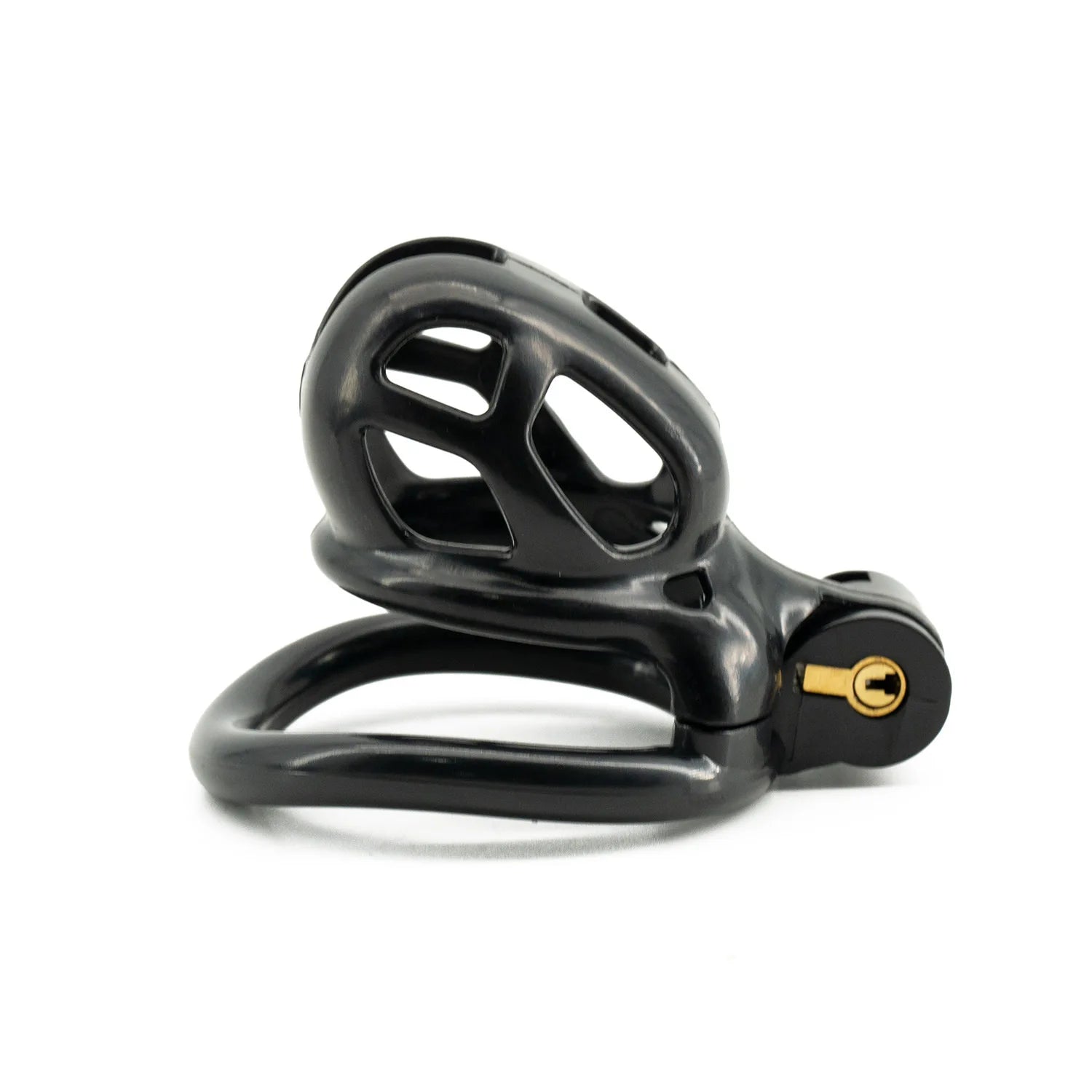 Cage de chasteté  “ colored Cobra” – 3 tailles 6 couleurs disponibles vendu avec cadenas et 4 anneaux ajustables