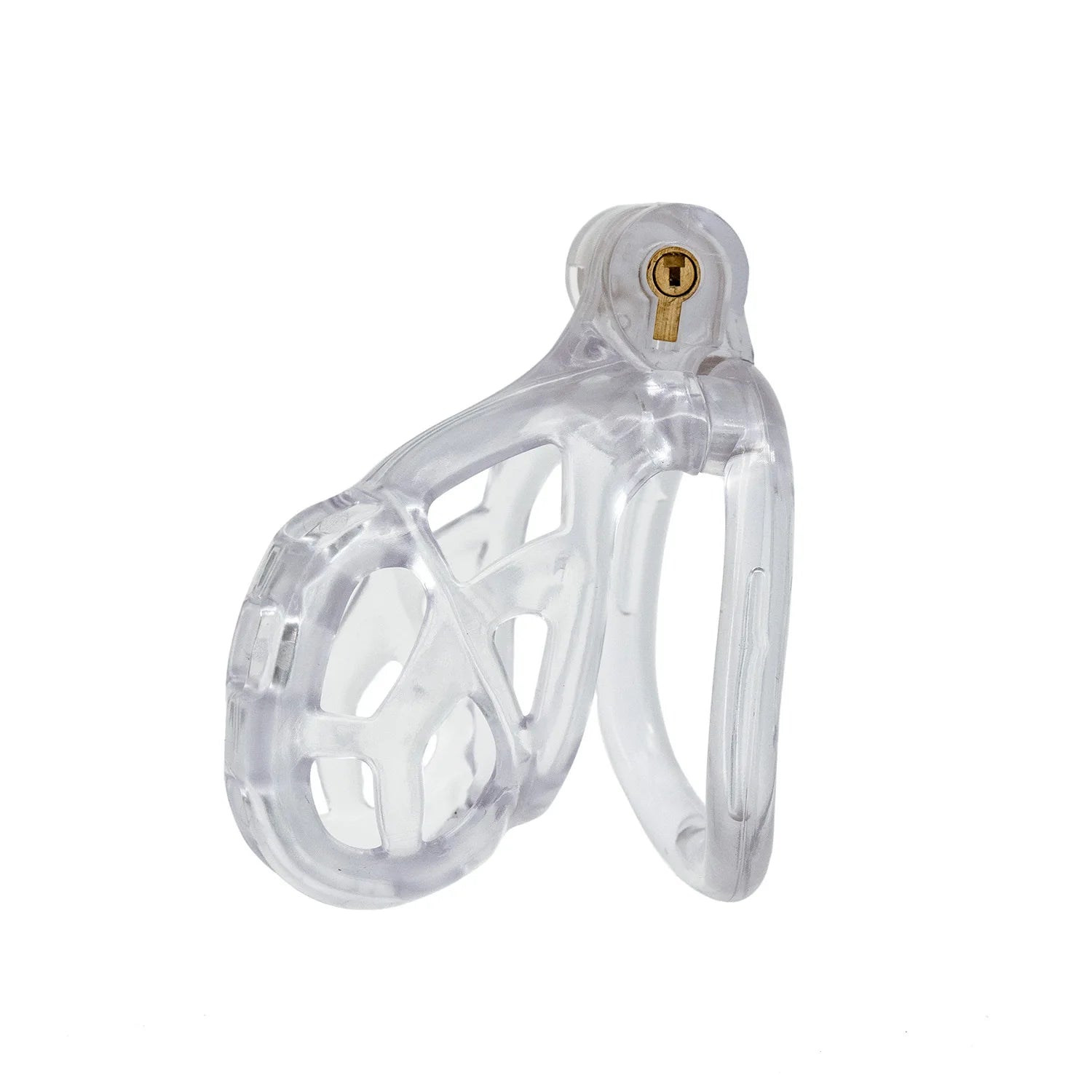 Cage de chasteté  “ colored Cobra” – 3 tailles 6 couleurs disponibles vendu avec cadenas et 4 anneaux ajustables