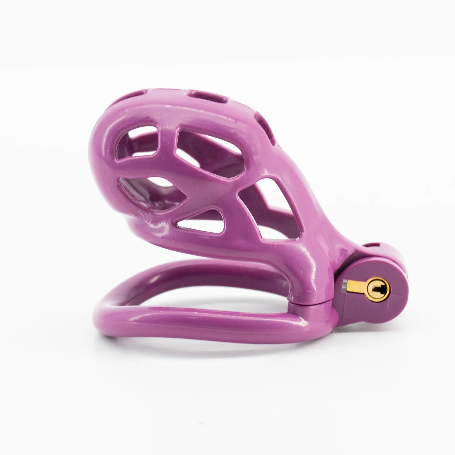 Cage de chasteté  “ colored Cobra” – 3 tailles 6 couleurs disponibles vendu avec cadenas et 4 anneaux ajustables