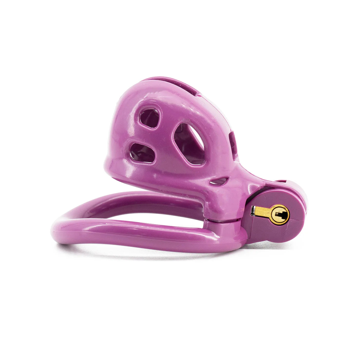 Cage de chasteté  “ colored Cobra” – 3 tailles 6 couleurs disponibles vendu avec cadenas et 4 anneaux ajustables